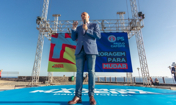 Paulo Cafôfo está “100% com a Madeira” e vem “para fazer a diferença em prol da nossa terra”