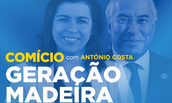 António Costa na Madeira para apoiar Sara Cerdas