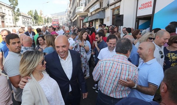 Sede de Campanha de portas abertas para todos os madeirenses