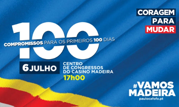 Paulo Cafôfo apresenta 100 compromissos para os primeiros 100 dias