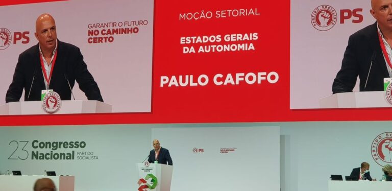 Paulo Cafôfo conta com compromisso do PS nacional em matérias fundamentais para o desenvolvimento da Região