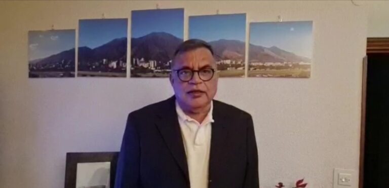 Ramón Lopez agradece apoio do PS e do Governo da República ao povo venezuelano