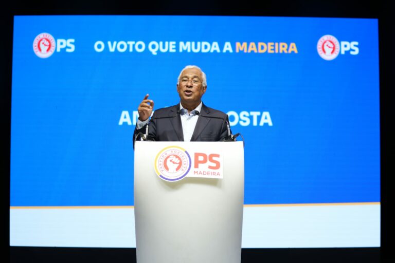 Costa expressa apoio de todos os socialistas a Sérgio Gonçalves e diz que a Madeira pode contar sempre com a República